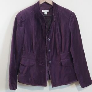 Coldwater Creek Velvet Blazer